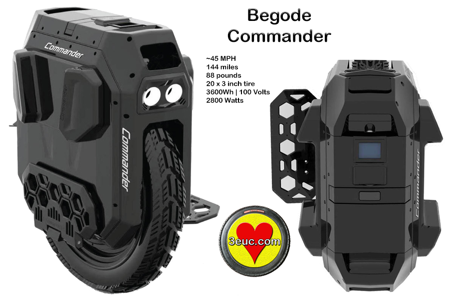 3euc Begode Commander EUC (electric unicycle)